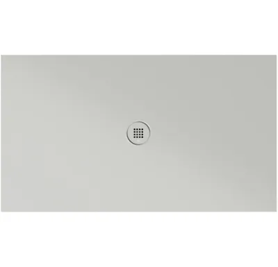 GSI Keramická sprchová vanička, obdélník 140x80x2cm, cenere mat