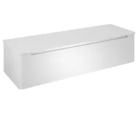 SAPHO KERALA umyvadlová skříňka 140x35x47,5cm, 1x zásuvka, bílá lesk