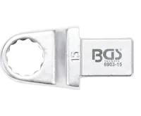 BGS Nástrčný očkový klíč, 15 mm BGS Nástrčný očkový klíč, 15 mm