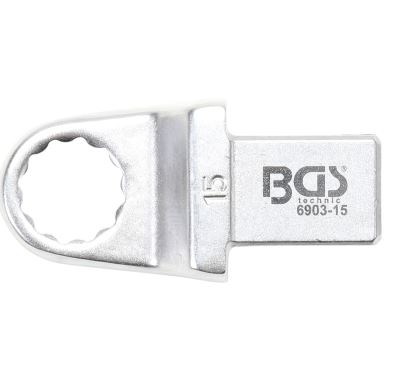 BGS Nástrčný očkový klíč, 15 mm