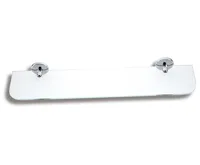 NOVASERVIS Polička zaoblená Metalia 1 chrom - 6152,0 NOVASERVIS Polička zaoblená Metalia 1 chrom - 6152,0