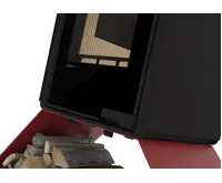 HS Flamingo Krbová kamna FLAMINGO DELUXE ® SENAI, červená (21)