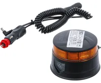 BGS Otočný maják, žlutý, s magnetem ( 2600 mAh, Li-ion), Ø 130mm