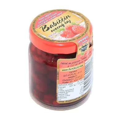 Tea Trade s.r.o. Babiččin ovocný čaj - Malina se skořicí 60ml