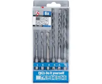 BGS Vrtáky SDS Plus 5,0 - 10,0 mm, sada 6 dílů v plastové kazetě (5)