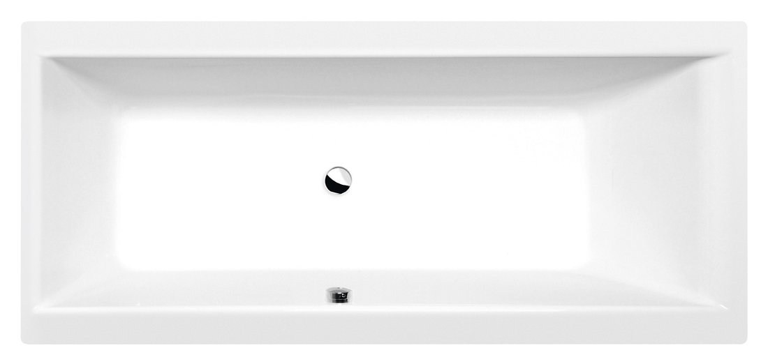 POLYSAN CLEO obdélníková vana 180x80x48cm, bílá mat