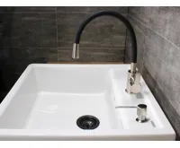 Eisl Flexo světle šedá / lesklý chrom (40)