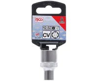 BGS Hlavice nástrčná 1/2" 8.0 mm, Pro-Torque/Flank Drive BGS Hlavice nástrčná 1/2" 8.0 mm, Pro-Torque/Flank Drive