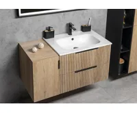 SAPHO PIEDRA keramické umyvadlo nábytkové 71x46,5cm, bílá (6)