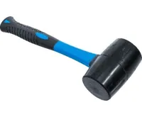 BGS Palička gumová vyklepávací 500 g, pr. 60 mm, rukojeť fiberglass (1)