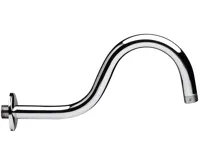 SAPHO Sprchové ramínko kulaté tvar S, 300mm, chrom