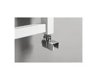 SAPHO CUBE připojovací sada ventilů ruční rohová, chrom (1)