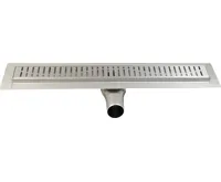 GELCO MANUS ONDA nerezový podlahový žlab s roštem, L-850, DN50