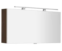 SAPHO CLOE galerka s LED osvětlením 100x50x18cm, borovice rustik