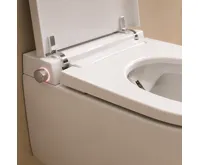 MEREO Závěsné WC s integrovaným elektronickým bidetem, RIMLESS, keramické, vč. sedátka (14)