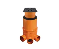 OSMA kanalizační šachta DN400x 500 mm vícevtok - pro KG 110 poklop odvětraný litina - 12,5t OSMA kanalizační šachta DN400x 500 mm vícevtok - pro KG 110 poklop odvětraný litina - 12,5t