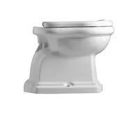 KERASAN RETRO WC mísa stojící, 38,5x59cm, spodní odpad, bílá (1)