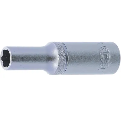 BGS Hlavice nástrčná 3/8" 8,0 mm, prodloužená, SuperLock