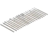 BGS Sada diamantových brusných nástrojů a fréz, 20dílná (2)