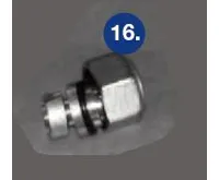 Lipovica samosvorné šroubení na Plast 16 PLUS