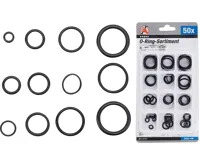BGS O kroužky, pr. 5,0 - 20,0 mm, sada 50 dílů BGS O kroužky, pr. 5,0 - 20,0 mm, sada 50 dílů