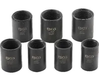 BGS Sada speciálních nástrčných hlavic / hlavic pro povolení poškozených šroubů, 17 - 26 mm, (3)