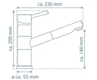 Eisl Unicorn lesklý chrom (12)
