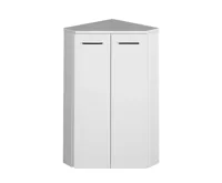 AQUALINE ZOJA/KERAMIA FRESH skříňka rohová 35x78x35cm, bílá (3)