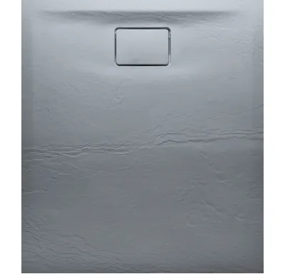 SAPHO ACORA vanička z litého mramoru, obdélník 120x90x2,9cm, šedá, dekor kámen