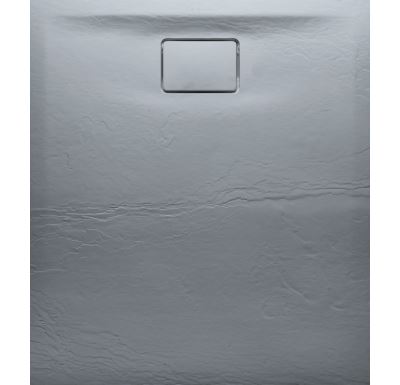 SAPHO ACORA vanička z litého mramoru, obdélník 120x90x2,9cm, šedá, dekor kámen