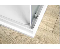 AQUALINE ALAIN čtvercová sprchová zástěna 700x700 mm, sklo Brick (6)