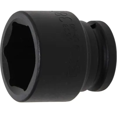 BGS Hlavice úderová 3/4" x 38mm krátká,chrom molybden