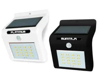 Platinium Nástěnné solární LED světlo s detektorem pohybu