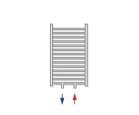 Koupelnový radiátor Korado Koralux Linear Comfort KLTM 750/ 700 (3)