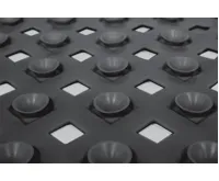 HomeLife Protiskluzová podložka 88 x 40 cm, šedá (2)