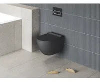 RAVAK WC Uni Chrome RimOff závěsný černý RAVAK WC Uni Chrome RimOff závěsný černý