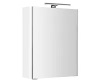 SAPHO LUCIE galerka s LED osvětlením, 55x70x17cm, bílá