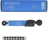 BGS Momentový klíč, výstup vnitřní šestihran 6,3 mm (1/4"), 2-10 Nm, se sadou nástrčných hlavi (6)