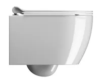 GSI PURA SHORT závěsná WC mísa, Swirlflush, 35x46cm, bílá ExtraGlaze (5)