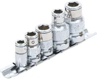 BGS Sada bitových adaptérů s koulí, 6,3 mm (1/4") / 10 mm (3/8") / 12,5 mm (1/2"), 5dílná (1)