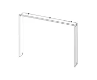 ROMOTOP krycí rámeček I2LH RAM11 krycí