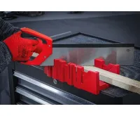 BGS Plastová pokosnice | 300 × 130 × 80 mm | s pilou čepovkou (5)