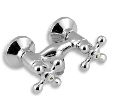 NOVASERVIS Sprchová baterie bez příslušenství 100 mm Retro II chrom - 99164/1,0