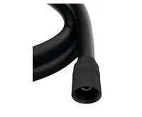 SAPHO SOFTFLEX plastová sprchová hadice, 200cm, černá mat (1)