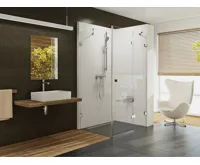 Ravak sprchový kout Briliant BSDPS-100/100 R Chrom + Transparent (pouze SKLO a těsnění) Ravak sprchový kout Briliant BSDPS-100/100 R Chrom + Transparent (pouze SKLO a těsnění)