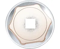 BGS Nástrčná hlavice šestihranná, 12,5 mm (1/2"), 46 mm (1)