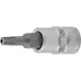 BGS Hlavice zástrčná 1/4" pro T-profil T 20, s vrtáním, zatíž. do 2 kg BGS Hlavice zástrčná 1/4" pro T-profil T 20, s vrtáním, zatíž. do 2 kg