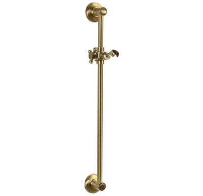 SAPHO ANTEA sprchová tyč, posuvný držák, 670mm, bronz
