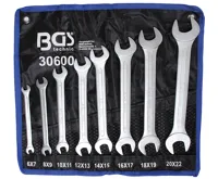 BGS Klíče ploché profi 6x7 - 20x22 mm, sada 8 dílů