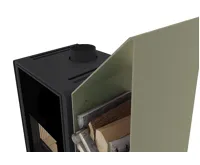 HS Flamingo Krbová kamna FLAMINGO DELUXE ® KAMPA pravá, olivová (18)